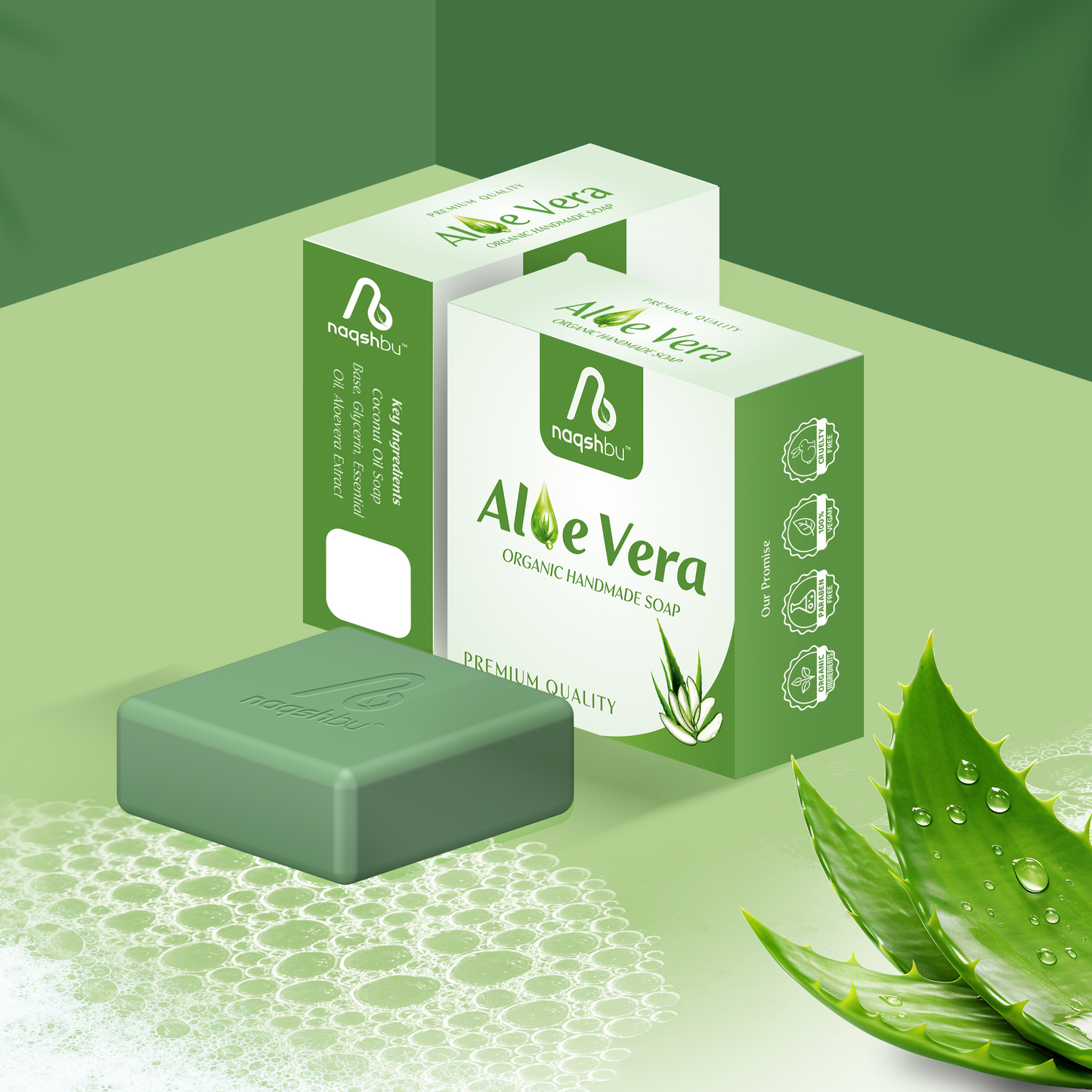 AloeVera Organic Handmade Soap