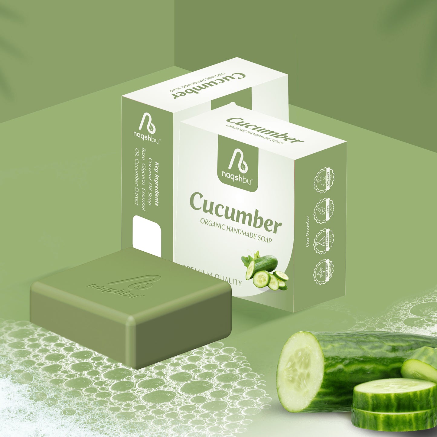 Cucumber Organic Handmade Soap