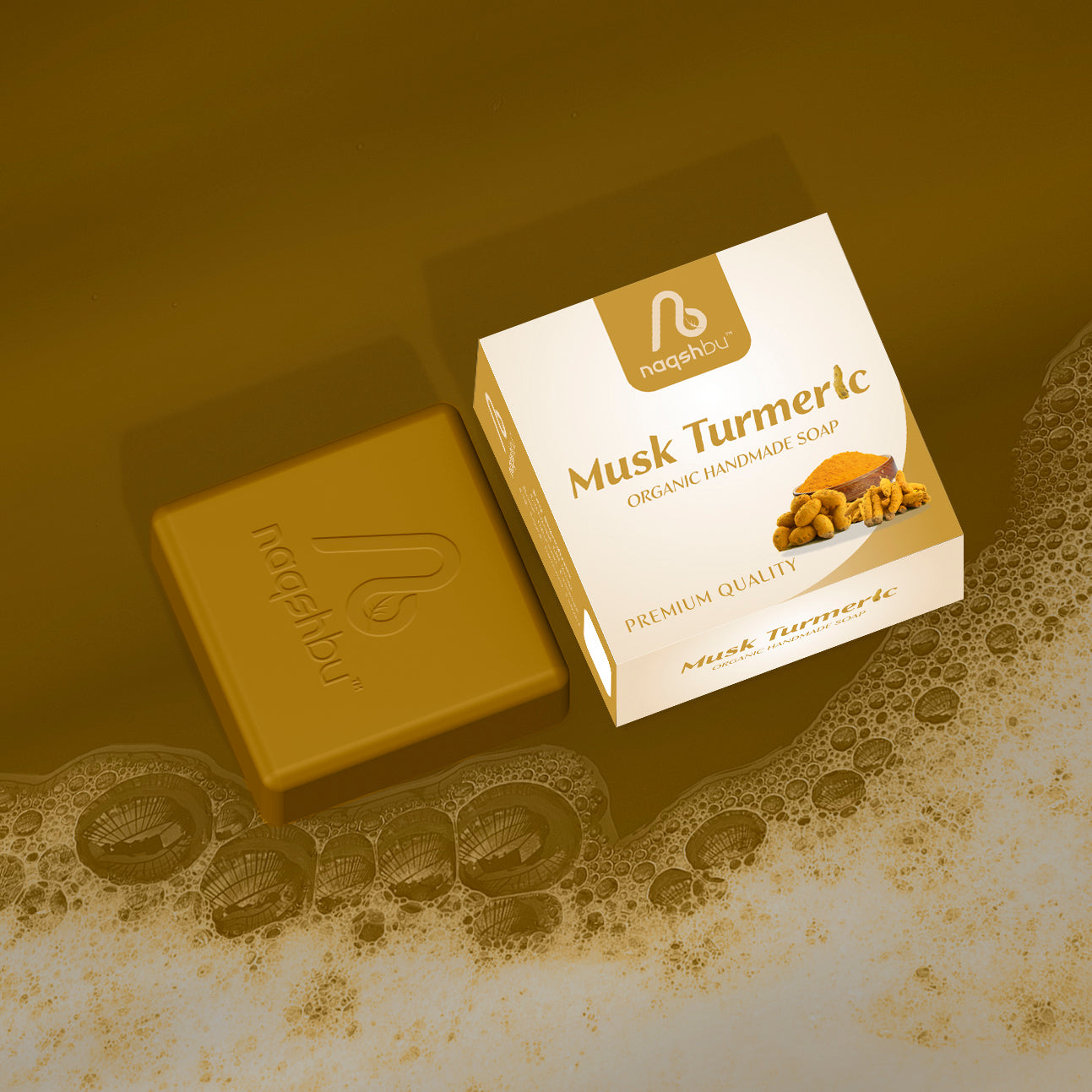 Musk Turmeric Organic Handmade Soap