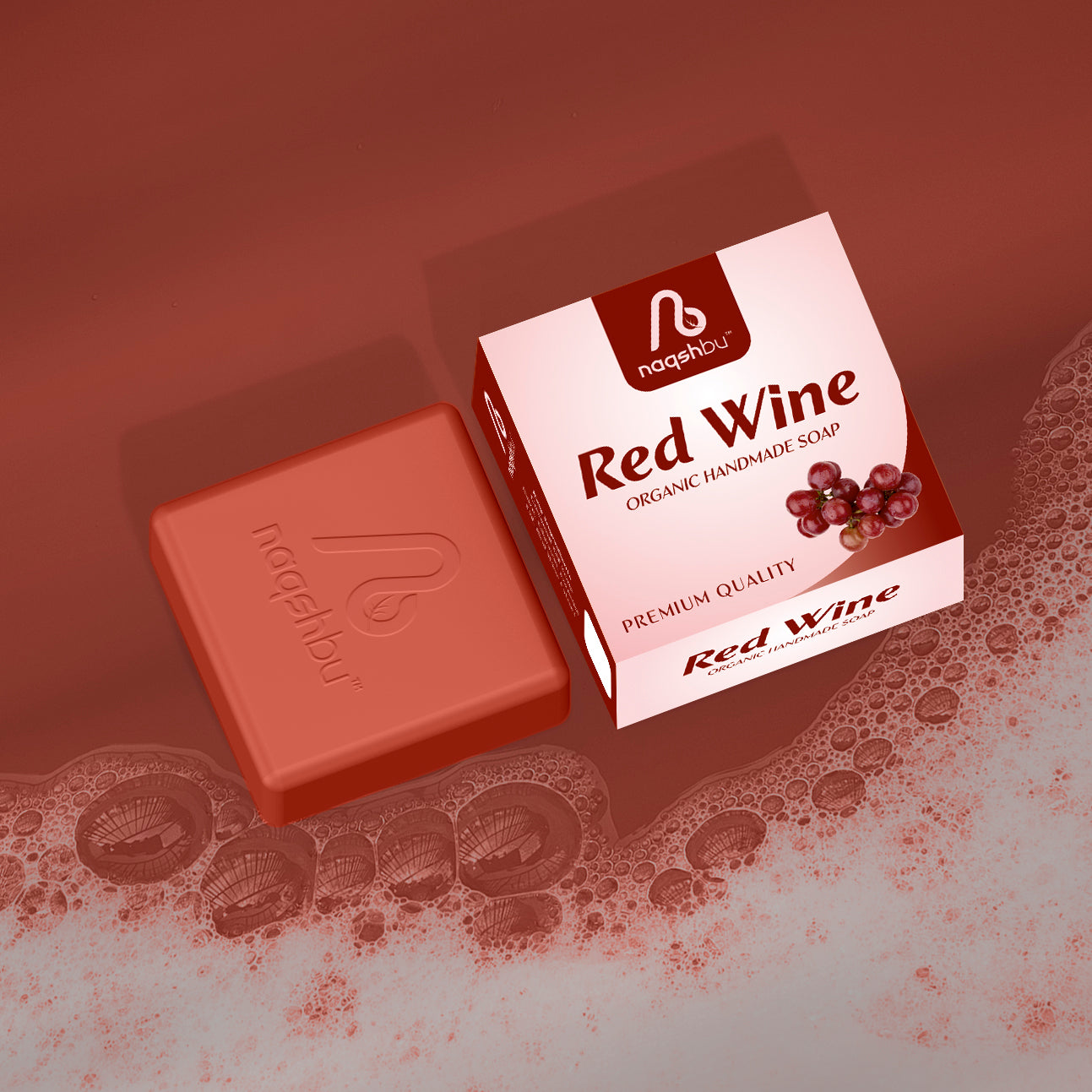 Red Wine Organic Handmade Soap