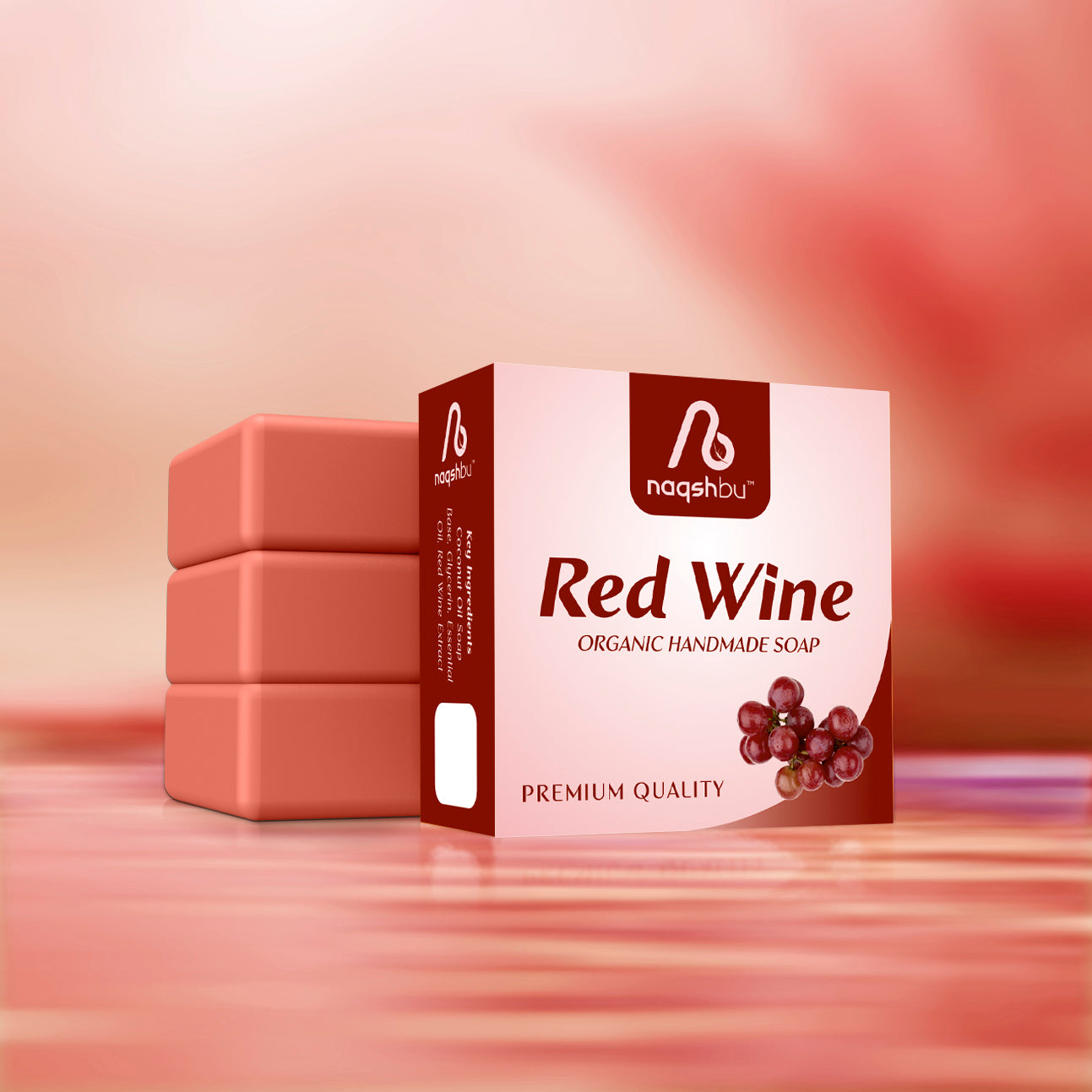 Red Wine Organic Handmade Soap