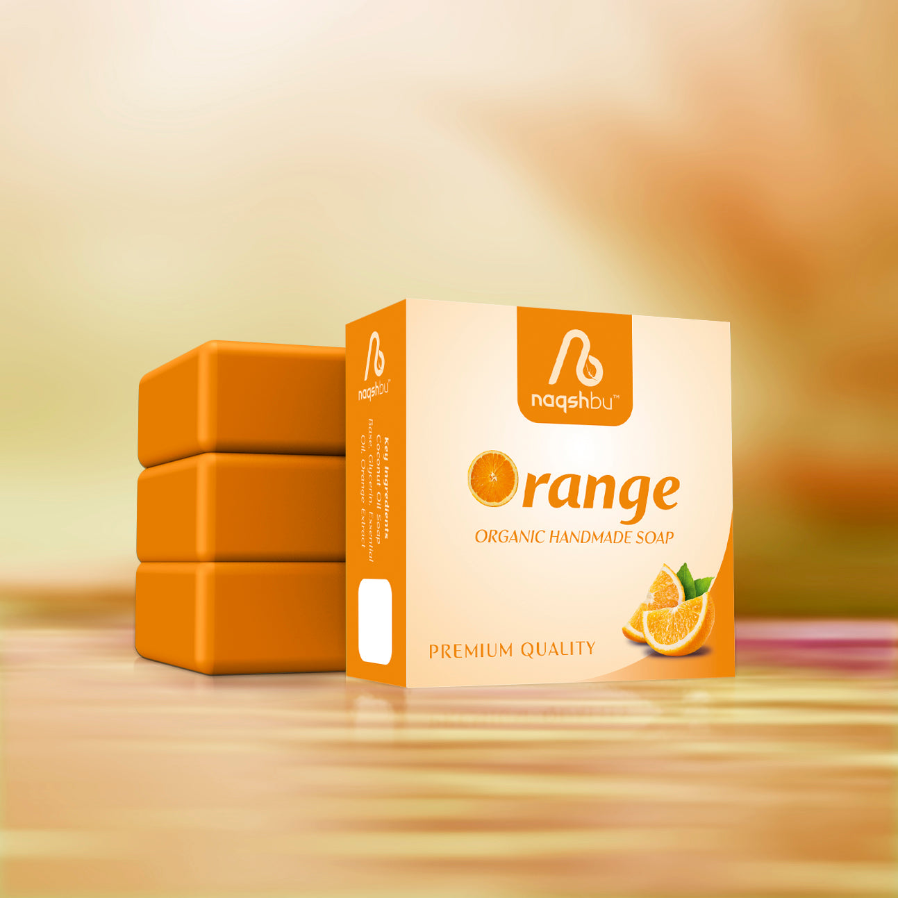 Orange Organic Handmade Soap