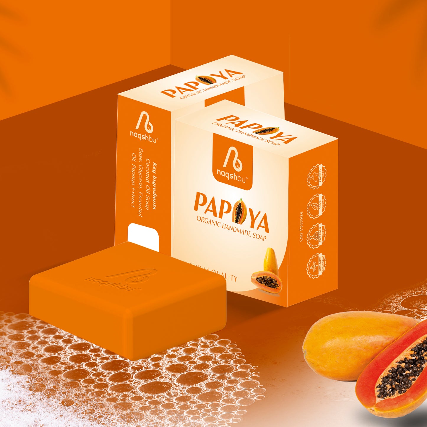 Papaya Organic Handmade Soap